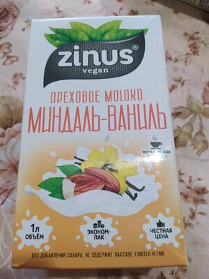 Ореховое молоко миндаль-ваниль