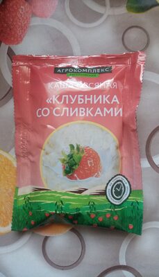 Каша Овсяная "Клубника со сливками"