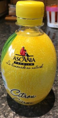 Boisson pétillante au jus de fruits - citron