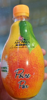 Limonade Poire à base d'eau de montagne