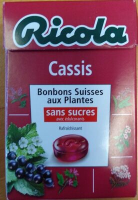 Bonbons Rigola cassis sans sucre