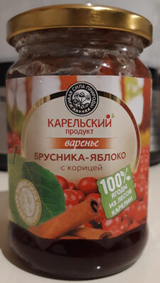 Варенье брусника-яблоко