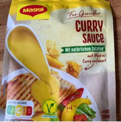 Curry Sauce front packaging