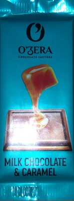 Milk Chocolate & Caramel front packaging