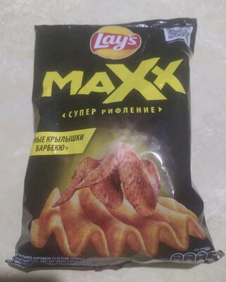 Лэйз Макс куриные крылышки барбекю