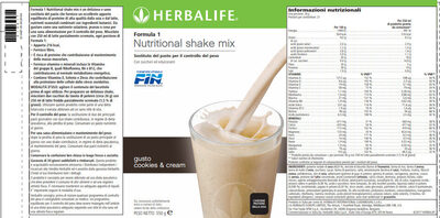Herbalife Formula 1 bisquit