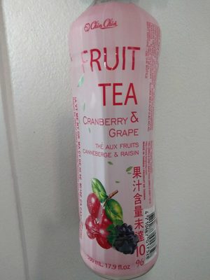 Fruit tea cranberry & grappe