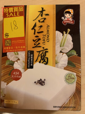 Almond Tofu front packaging