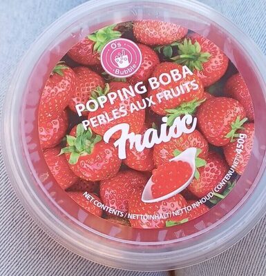 Perles aux fruits Fraise
