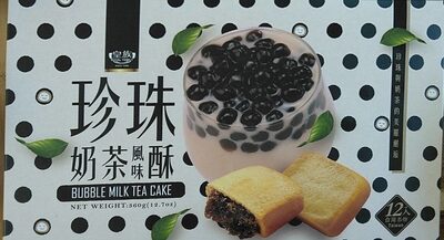 Bubble Milk Tea Cake