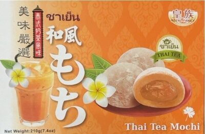 thai tea mochi