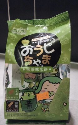 Gâteaux riz matcha front packaging