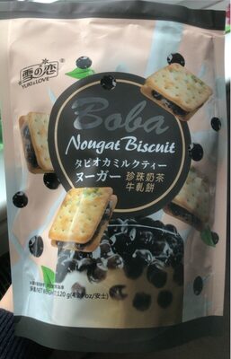 Boba nougat bisciut