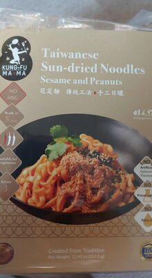 Taiwanese Sun-dried-Noodles Sesame & Peanut