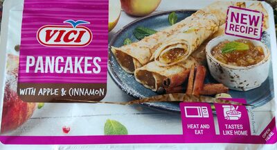 Pancakes with apple & cinnamon