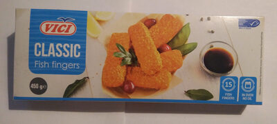 Classic Fish fingers front packaging
