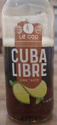 Cuba libre Lime taste