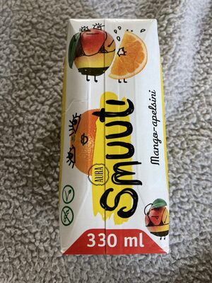 Smuuti Mango-apelsini front packaging
