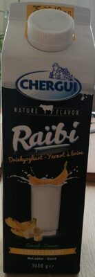 Yaourt à boire goût banane