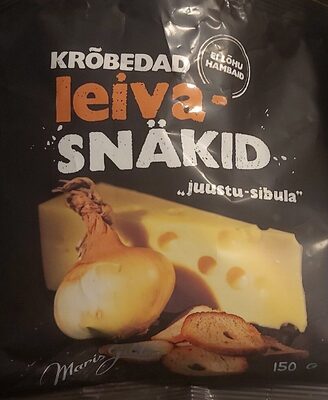 Krõbedad Leivakesed "Juustu-sibula"