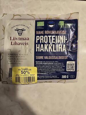 Proteiini-hakkliha