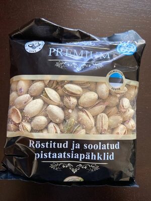 Pistaatsiapähklid front packaging