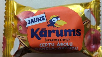 Varškės sūrelis front packaging
