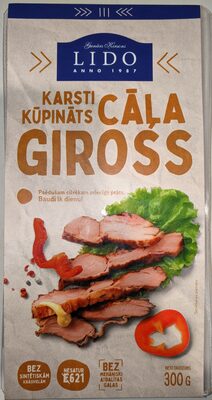 Karsti kūpināts cāļa giross