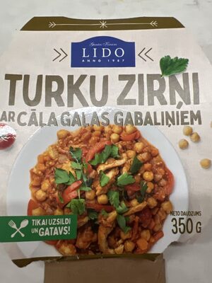 Turku Zirņi Ar Cāļa Gaļas Gabaliņiem