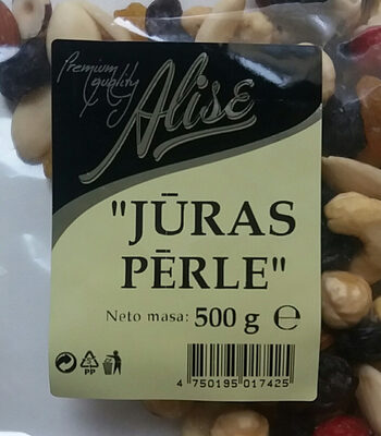 Riekstu un žāvētu augļu maisījums "Jūras pērle"