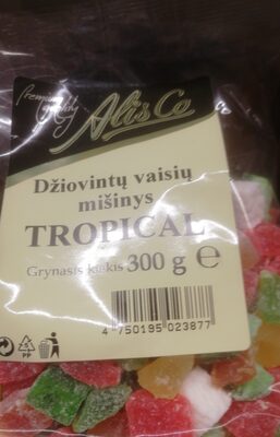 Dziov. vaisiu mis. ALIS