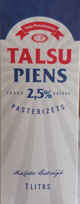 Talsu piens 2.5%