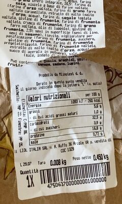 Pagnotta Proteica front packaging