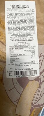 9 mini croissant nocciola