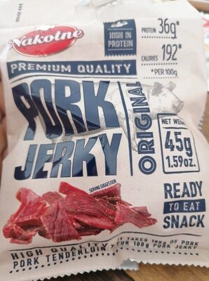 Pork Jerky front packaging