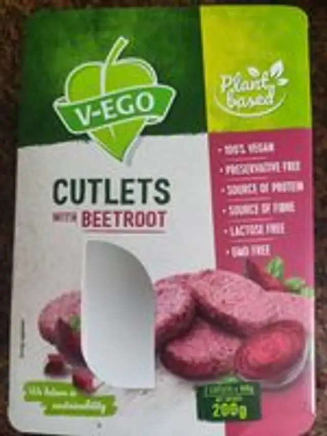 Beetroot cutlets