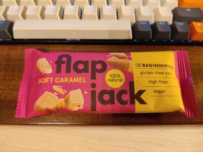 Flap jack soft caramel