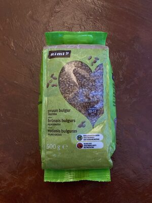 Brūnais bulgurs front packaging