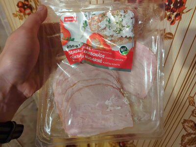 Kiaulienos nugarinė karštai rukyta