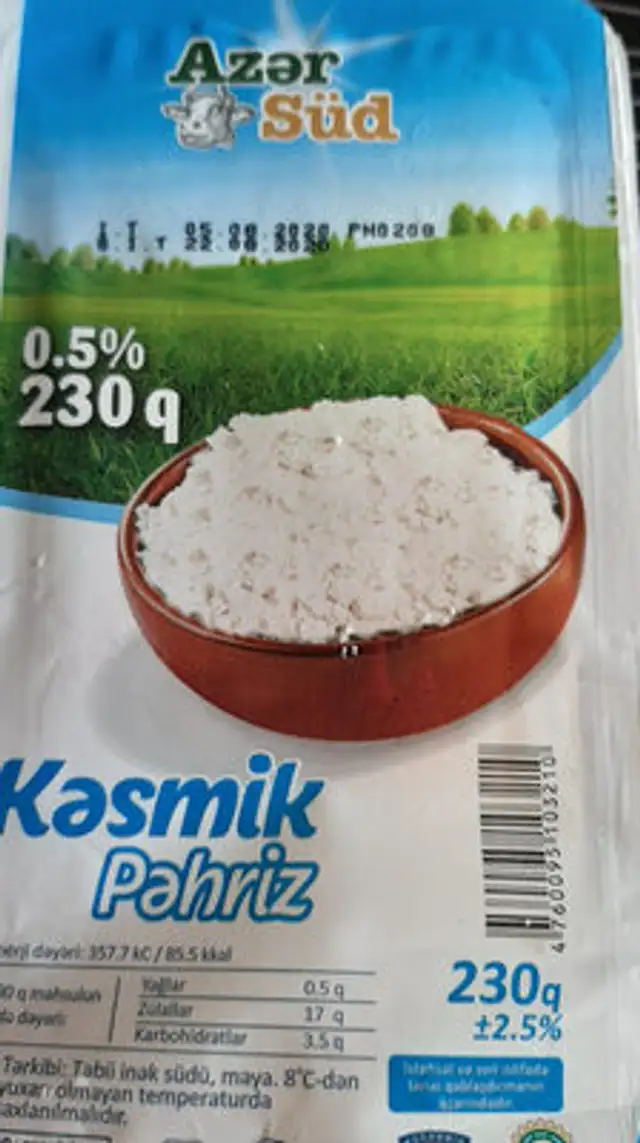 kəsmik front packaging