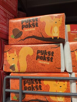 Sausainiai pykšt pokšt