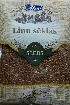 Linu sēklas front packaging