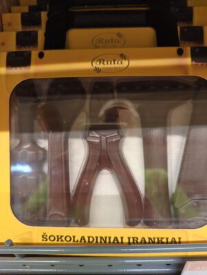 šokoladiniai įrankiai