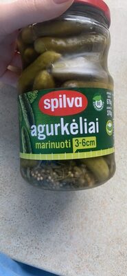 agurkėliai marinuoti 3-6cm