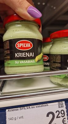 Krienai SPILVA su vasabiais