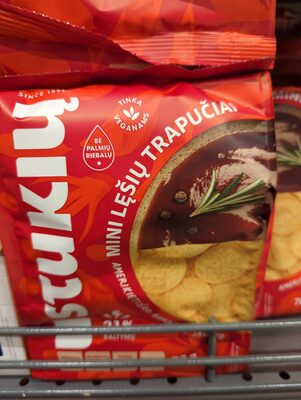 Mini Lentil Crisps American BBQ Flavour