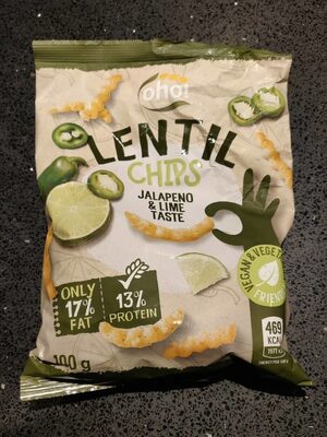 Jalapeno & Line Lentil Chips