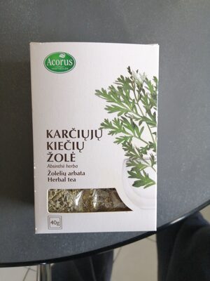 Karčiųjų kviečiu arbata