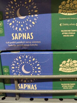 Žolelių arbata Sapnas