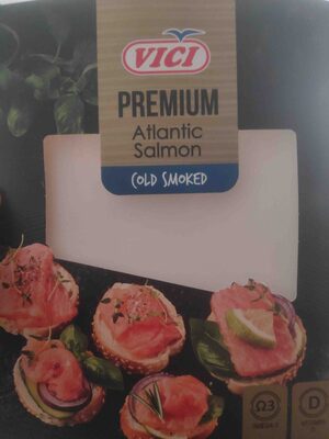 Premium Atlantic Salmon Cold Smoked front packaging